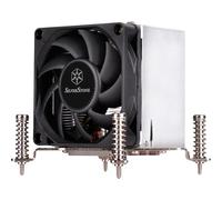 SilverStone SST-AR10-115XS - Argon Ventilateur de processeur 3 Caloducs en contact direct, 70mm PWM, Intel