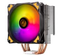 SilverStone SST-AR12-TUF - Refroidisseur de CPU Argon 4 caloducs à contact direct, ventilateur PWM ARGB 120 mm