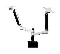 Silverstone SST-ARM22SC support d'écran plat pour bureau 61 cm (24") Argent