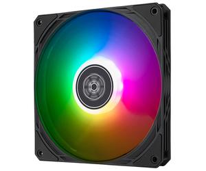 Silverstone SST-AS140B-ARGB système de refroidissement d'ordinateur Boitier PC Ventilateur 14 cm Noir 1 pièce(s)