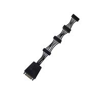 SilverStone SST-CP06-E4 - Câble adaptateur un à quatre connecteurs SATA (Super Flexible), deux condensateurs 2200μF