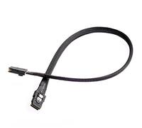 SilverStone SST-CPS02 - Mini SAS SFF8087 Interne vers câble épais et protégé SFF8087 36 Broches, 0.5M
