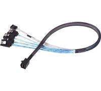 Silverstone SST-CPS05 câble mini SAS vers SATA 7 broches - 50 cm