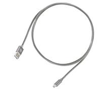SilverStone SST-CPU01C - Cable USB réversible, Cable USB A vers Micro B extrêmement durable avec tressage en nylon, Recharge et synchronisation de données à haute vitesse