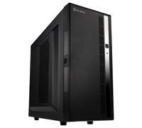 SilverStone SST-CS380 V2-Case Storage Châssis ATX Midi Tower-prend en charge 8 baies d'unité de disque dur remplaçables à chaud de 3,5"ou 2,5", porte avant verrouillable, peint en noir(inside+outside)