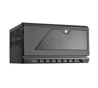 SilverStone SST-CS381 - Boîtier pour ordinateur de stockage Case Storage ATX Midi, noir à l'intérieur, prend en charge 8 baies de disque dur 3,5"ou 2,5" remplaçables à chaud, porte verrouillable, noir