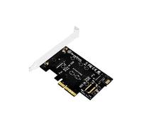 SilverStone "ECM20 carte et adaptateur d''interfaces Interne PCIe, SATA, Serial ATA-Controller"