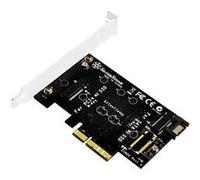 SilverStone "ECM20 carte et adaptateur d''interfaces Interne PCIe, SATA, Serial ATA-Controller"