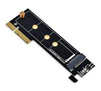 Silverstone SST-ECM25-V2 - Adaptateur SuperSpeed PCI-E Express Card x4 à M.2 (NVMe SSD NGFF), Function PCIe CLKREQ