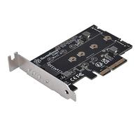 SilverStone Technology Carte adaptateur SST-ECM27 1 NVMe + 2 SATA M.2 vers PCI-E x4