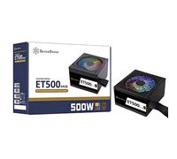 Silverstone SST-ET500-ARGB - Alimentation électrique ATX 80 Plus Bronze 500W, Ventilateur de 120mm ARGB
