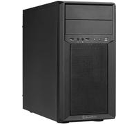 Silverstone SST-FA313-B Châssis Tour Micro-ATX Compact, 1 Ventilateur arrière préinstallé de 120 mm, USB 3.0 x 2, Noir