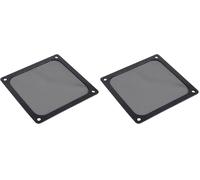 SilverStone SST-FF123B - 120mm filtre de ventilateur anti-poussière ultra fin, aimant, noir (Lot de 2)