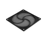 SilverStone Technology SST-FF125B - Filtre antipoussière pour Ventilateur HiFlow 120 mm, Aimant, Noir