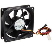 SilverStone SST-FN81 - Série FN Ventilateur de 80mm pour ordinateur, Solution thermique à faible niveau sonore, noir