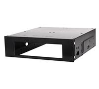 SilverStone SST-FP55B - Adaptateur de baies panneau frontal en aluminium 5.25 pouces vers 3.5 pouces + 2x 2.5 pouces, noir