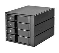 Silverstone SST-FS304-12G - Trois Ports de périphérique 5,25" à Quatre 3,5" SAS-12G / SATA 6Go/s Emplacement sans Plateau d’échange à Chaud HDD/SSD