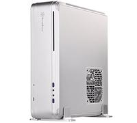 SilverStone SST-FTZ01S - Fortress Boîtier PC Gamer haut de gamme Mini-ITX, argent