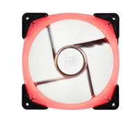 SilverStone SST-FW142-RGB - Série FW Ventilateur 140mm PWM, lame transparente avec cadre noir, roulement à billes, LED RGB