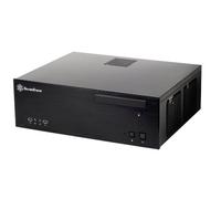 SilverStone SST-GD04B USB 3.0 - Grandia Boîtier PC HTPC Micro ATX, Haute performance du flux d'air silencieux, noir