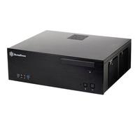 SilverStone SST-GD04B USB 3.0 - Grandia Boîtier PC HTPC Micro ATX, Haute performance du flux d'air silencieux, noir