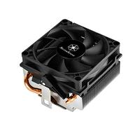 SilverStone SST-KR01 - Refroidisseur d'unité centrale de Kryton, profil bas, double roulement à billes mince 80mm PWM, taille de 54mm, prise d'AMD AM2 / AM3 / AM4 / FM1 / FM2