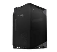 SilverStone Boîtier d'ordinateur Mini-ITX SST-LD03B Lucid – mini-tour, 3x verre trempé teinté