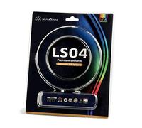 Silverstone SST-LS04 - Tira de Luz LED ARGB Premium, 45 cm Con 40x LED ARGB 2020 en Ambos lados