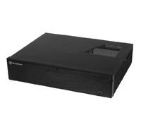 SilverStone SST-ML04B - Milo Boîtier PC Slim silencieux HTPC Micro ATX, noir