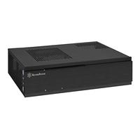 SilverStone SST-ML06B-E - Milo Boîtier PC Slim silencieux HTPC Mini-ITX, noir