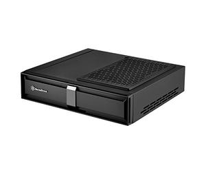 SilverStone SST-ML08B - Milo Boîtier PC Slim HTPC Mini-ITX , noir