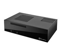 SilverStone SST-ML09B - Milo Boîtier PC Slim silencieux HTPC Mini-ITX, noir