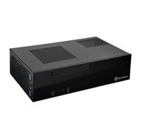 SilverStone SST-ML09B - Milo Boîtier PC Slim silencieux HTPC Mini-ITX, noir