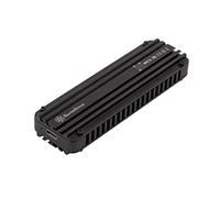 SilverStone MS12 Enceinte ssd Noir M.2, Boîtier disque dur