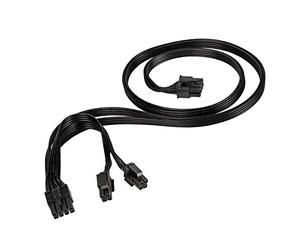 SilverStone SST-PP13 - Répartiteur EPS 8 Broches vers EPS 8 Broches + (4+4) Broches pour Blocs d'alimentation