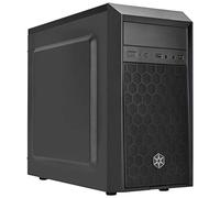 SilverStone Étui Micro-ATX Precision SST-PS16B Mini-Tower, faible bruit, noir