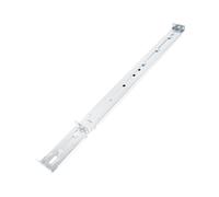 Silverstone SST-RMS06-22 Kit Rail d'Étagère Argent SPCC 22U, Charge Max 45kg, Dimensions 570x24x45mm, Conforme Rack Standard