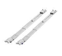 Silverstone SST-RMS08-20 - Kit de Rails coulissants à roulement à Billes sans Outil et de Haute qualité pour châssis de Montage en Rack, Prise en Charge des formats 1U et 2U