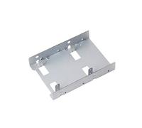 SilverStone SST-SDP08-LITE - Adaptateur pour baie de stockage - 3.5" to 2 x 2.5" - gris