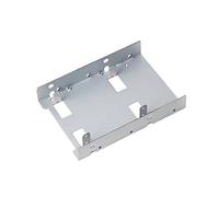 Silverstone SDP08-Lite Adaptador de Bahía de 3.5" a 2.5" Plateado