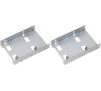 SilverStone SST-SDP08-Lite - Support de Montage pour Disque Dur SSD/HDD 3.5" vers 2X 2.5 (Lot de 2)