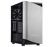 SilverStone Boîtier PC Midi SETA A1 – Noir et Argent