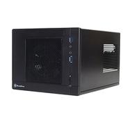 SilverStone SST-SG05BB-Lite - Sugo Boîtier PC cube compact Mini-ITX, noir