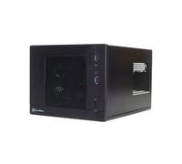 SilverStone SST-SG05BB-Lite - Sugo Boîtier PC cube compact Mini-ITX, noir