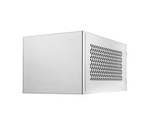 Silverstone SST-SG15S - Sugo Boîtier PC Cube Compact Mini-ITX, Conception modulaire avec 4 Panneaux de vis à Oreilles Captives Amovibles (Haut, Gauche, Droite, Bas), Argent