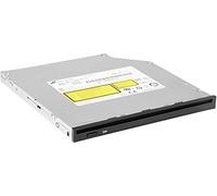 SilverStone SST-SOD04 - Lecteur optique interne slim slot-in, chargement à fente retirable cadre frontal pour 9.5mm et 12.7mm, noir