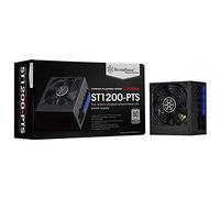 SilverStone SST-ST1200-PTS - Série Strider Platinum, 1200W 80 Plus Platine ATX Alimentation PC, bruit réduit, Ventilateur HYB 120mm, Profondeur de 140mm, Câblage 100% modulaire
