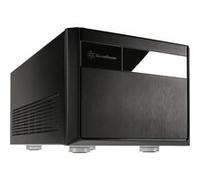 SilverStone SUGO SG11 - Tour - micro ATX - pas d'alimentation (ATX / PS/2) - noir - USB/Audio G