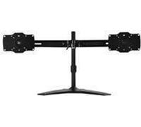 SilverStone Support pour 2 écrans LCD - Plastique Acier Alliage d'aluminium