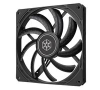 SilverStone Technology Air Slimmer 140 Performance améliorée Ventilateur fin 140 mm avec technologie PWM et Shark Force (SST-AS140B)
